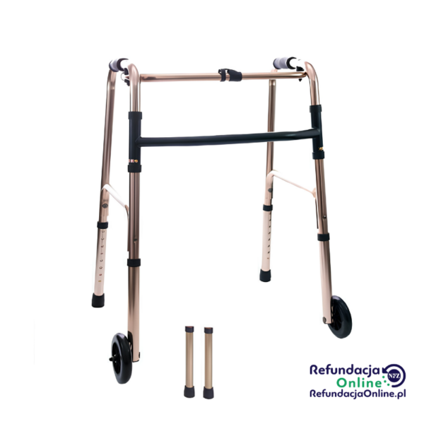 Balkonik aluminiowy – składany, 3-funkcyjny AR-008 ARmedical