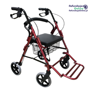 Podpórka rehabilitacyjna 4-kołowa aluminiowa Comfort AR-022 ARmedical