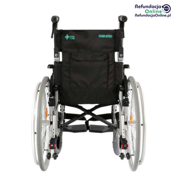 Wózek inwalidzki aluminiowy Cruiser Active 2 RF-4 Rehafund