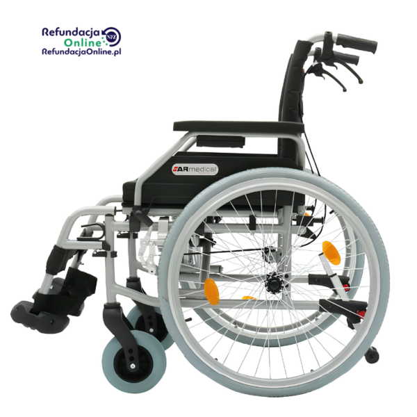 Wózek inwalidzki aluminiowy Dynamic AR-330A ARmedical