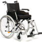 Сталевий інвалідний візок Forte Plus з гальмами для опікуна Vitea Care
