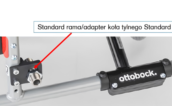 Wózek inwalidzki aluminiowy Start M2S Ottobock