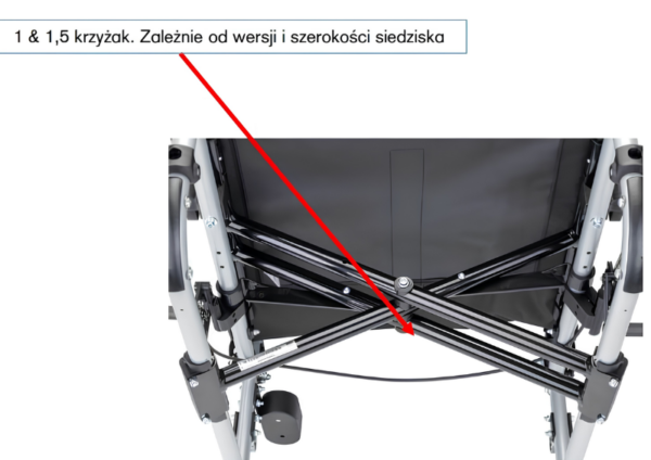 Wózek inwalidzki aluminiowy Start M2S Ottobock