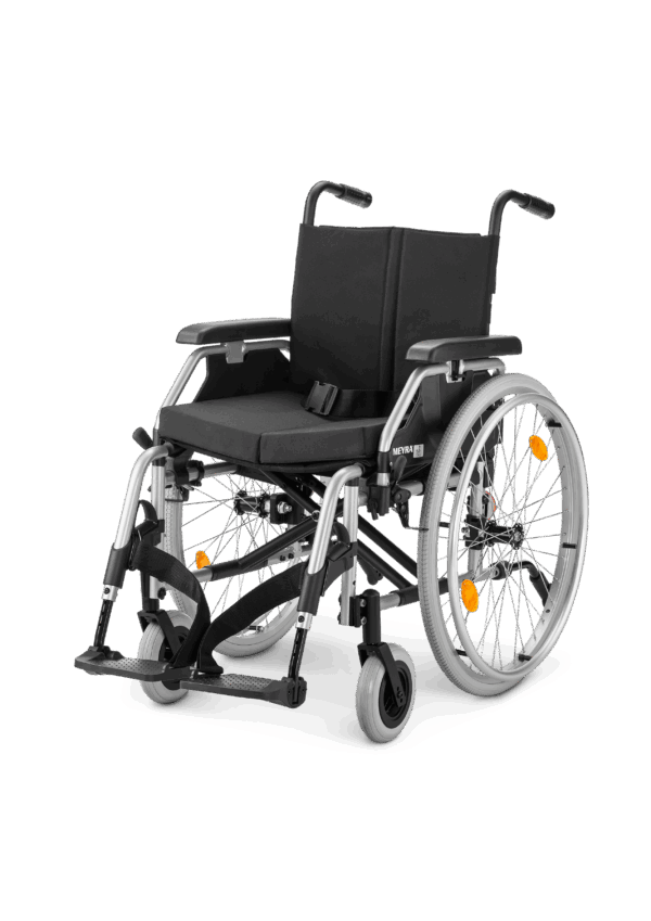 Wózek inwalidzki aluminiowy Eurochair 2 Stab Meyra