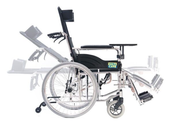 Wózek inwalidzki aluminiowy specjalny Recliner Vitea Care