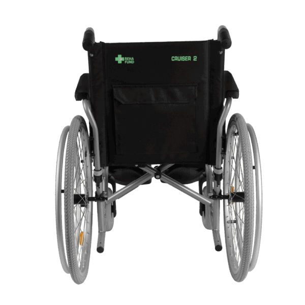 Wózek inwalidzki stalowy Cruiser 2 RF-2 Rehafund