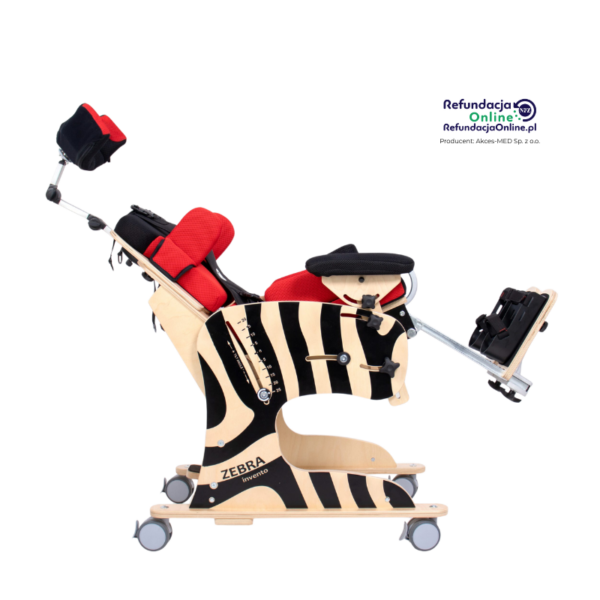Fotelik rehabilitacyjny Zebra Invento Akces-Med (nowa wersja)