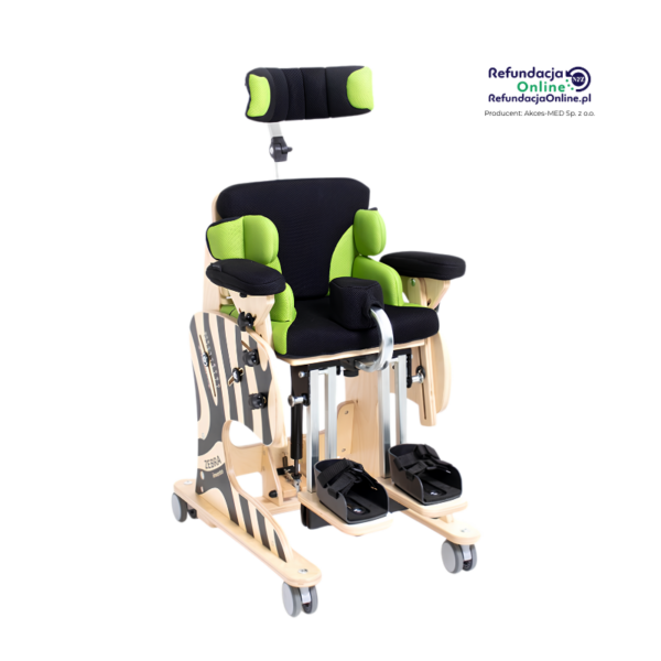 Fotelik rehabilitacyjny Zebra Invento Akces-Med (nowa wersja)