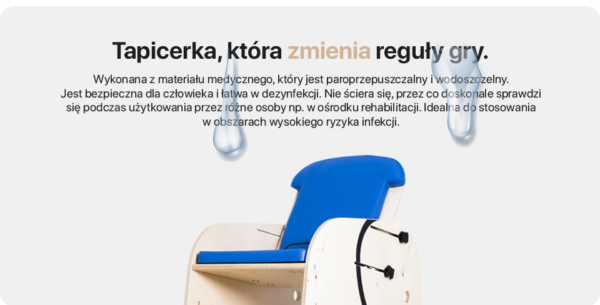 Fotelik rehabilitacyjny Słonik Akces-Med