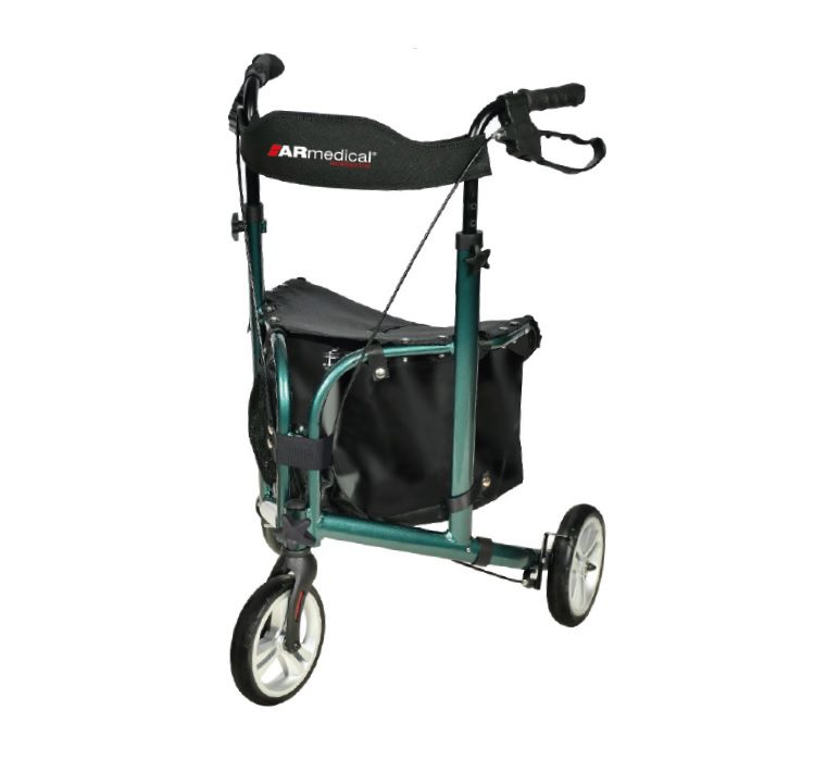 Balkonik trójkołowy aluminiowy z siedziskiem AR-030 ARmedical