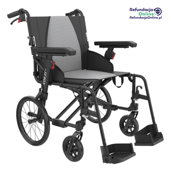 Wózek inwalidzki aluminiowy Icon 35 LX - Rehasense