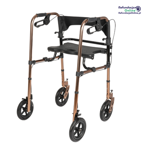 Balkonik aluminiowy czterokołowy Defender - Timago