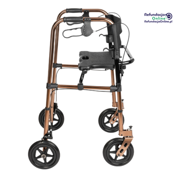 Balkonik aluminiowy czterokołowy Defender - Timago