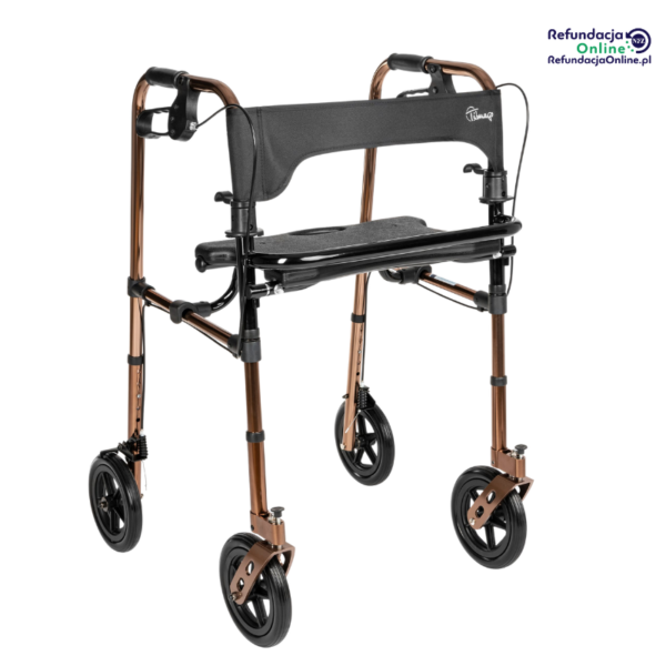 Balkonik aluminiowy czterokołowy Defender - Timago