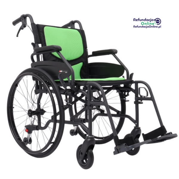 Wózek inwalidzki aluminiowy AR-366 AERO ARmedical