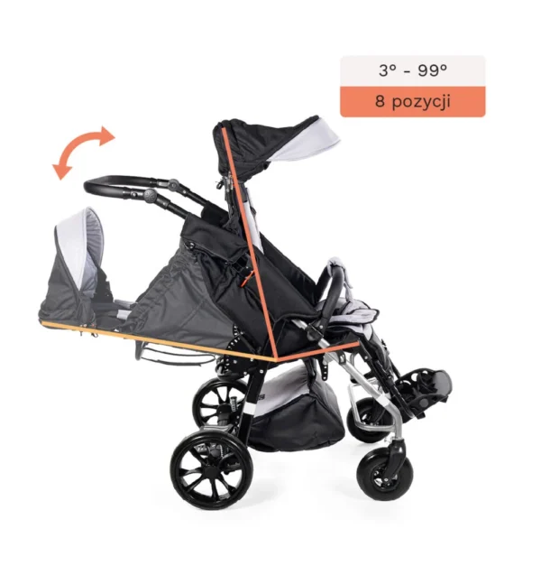 Wózek inwalidzki specjalny dziecięcy Yeti Junior MyWam