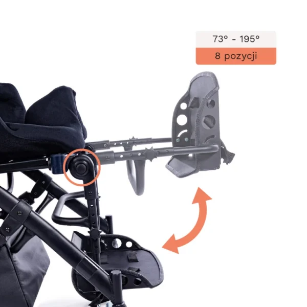 Wózek inwalidzki specjalny dziecięcy Alfa Flex MyWam